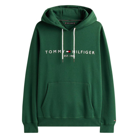 Sweat en coton mélangé vert avec une coupe...