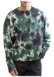 Thumbnail Sweat en coton sapin imprimé avec une coupe ample et un col rond