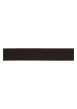 Thumbnail Ceinture en cuir marron unie à boucle métallique arrondie dorée - Image 2