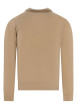 Thumbnail Pull laine cachemire taupe uni coupe adjusted-fit et à manches longues - Image 2