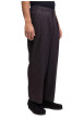 Thumbnail Pantalon Chino marron pourvu d'une coupe ample et de passants pour la ceinture