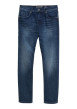 Thumbnail Jean Josh indigo en coton pourvu d'une coupe droite et du logo de la marque
