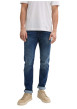 Thumbnail Jean Josh indigo en coton pourvu d'une coupe droite et du logo de la marque - Image 2