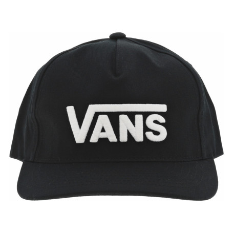Casquette en coton noire brodée avec un logo...