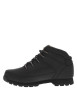 Thumbnail Bottines en cuir noires avec un talon plat et des lacets ronds - Image 3