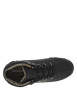 Thumbnail Bottines en cuir noires avec un talon plat et des lacets ronds - Image 5