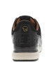 Thumbnail Baskets running noires à talon plat avec des lacets et logo cousu - Image 6