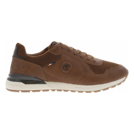 Baskets running cognac à talon plat avec des...