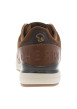 Thumbnail Baskets running cognac à talon plat avec des lacets et logo cousu - Image 6