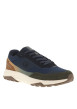 Thumbnail Baskets running bleu marine à talon plat avec des lacets et logo - Image 3