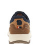 Thumbnail Baskets running bleu marine à talon plat avec des lacets et logo - Image 6