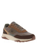 Thumbnail Baskets running brunes à talon plat avec des lacets et logo - Image 3