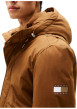 Thumbnail Blouson camel uni avec une coupe ajustée et un col à capuche réglable - Image 5