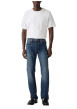 Thumbnail Jean 501® Levi'S ® Original en coton bleu délavé avec une coupe droite - Image 4