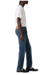 Thumbnail Jean 501® Levi'S ® Original en coton bleu délavé avec une coupe droite - Image 6