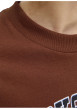 Thumbnail T-shirt en coton brique uni avec une coupe droite et nom iconique - Image 7