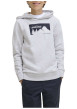 Thumbnail Sweat blanc imprimé avec un col à capuche et une coupe droite - Image 5