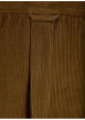 Thumbnail Chemise en coton camel en velours côtelé avec une coupe droite - Image 4