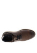 Thumbnail Derbies cognac à talon plat avec des lacets ronds et patch cousu avec logo - Image 4
