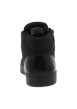 Thumbnail Baskets noires à talon plat avec des lacets et un zip latéral - Image 6