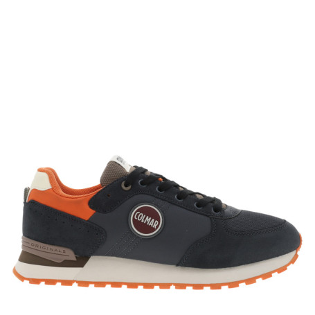Baskets running en cuir nubuck grises à semelle...