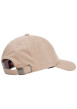 Thumbnail Casquette beige unie avec une fermeture strapback et un bouton supérieur - Image 2