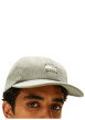 Thumbnail Casquette verte unie avec une fermeture strapback et un bouton supérieur - Image 4