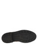 Thumbnail Boots café à talon décroché bas avec un zip et un soufflet élastiqué - Image 5