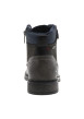 Thumbnail Bottines grises à talon décroché bas avec un logo embossé au talon - Image 6