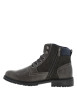 Thumbnail Bottines grises à talon décroché bas avec un logo embossé au talon - Image 2