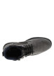 Thumbnail Bottines grises à talon décroché bas avec un logo embossé au talon - Image 4