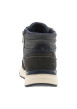 Thumbnail Baskets running grises à talon plat avec un zip et des lacets ronds - Image 6