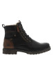 Thumbnail Bottines noires avec une doublure en maille sherpa et un zip latéral