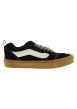 Thumbnail Baskets skate kaki à talon plat avec une languette rembourrée