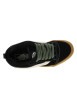 Thumbnail Baskets skate kaki à talon plat avec une languette rembourrée - Image 4