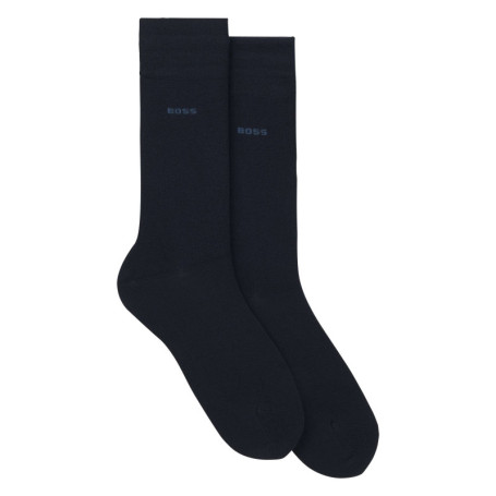 Lot de 2 paires de chaussettes hautes en coton...