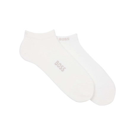 Lot de 2 paires de chaussettes basses en coton...