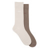 Marron et beige