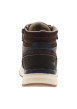 Thumbnail Baskets cognac à talon plat avec des lacets et un zip latéral - Image 6