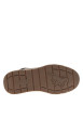 Thumbnail Baskets cognac à talon plat avec des lacets et un zip latéral - Image 5