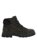 Thumbnail Bottines kaki à talon décroché bas avec un zip et des lacets ronds