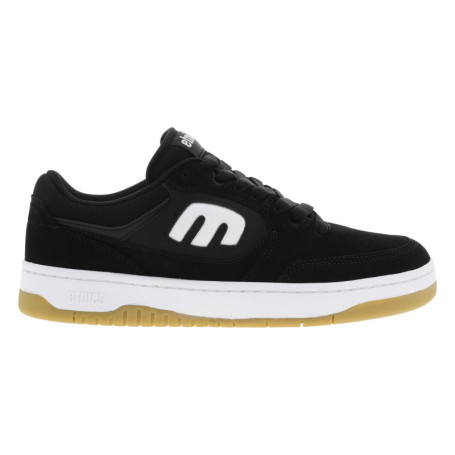 Baskets skate noires avec des talons plat et...