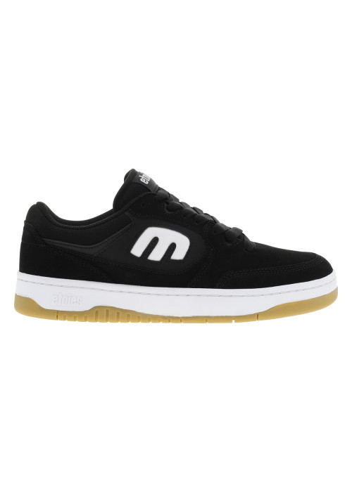 Baskets skate noires avec des talons plat et...