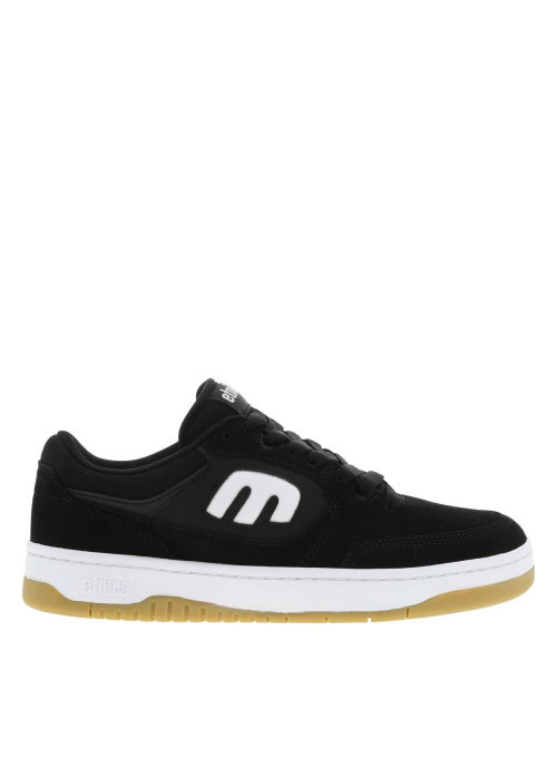 Baskets skate noires avec des talons plat et...