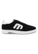 Thumbnail Baskets skate noires à talon plat avec un logo en relief au talon