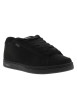 Thumbnail Baskets skate noires à talon plat à lacets tressés avec une languette épaisse - Image 3