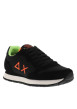 Thumbnail Baskets running noires à semelle crantée et un logo brodé sur les côtés - Image 3