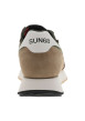 Thumbnail Baskets running beiges à talon plat avec le nom de la marque au talon - Image 6