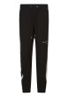 Thumbnail Pantalon jogging noir bicolore avec une taille élastiquée et une coupe slim