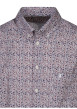Thumbnail Chemise en coton rose fleuri avec une coupe regular fit et un col boutonné - Image 3
